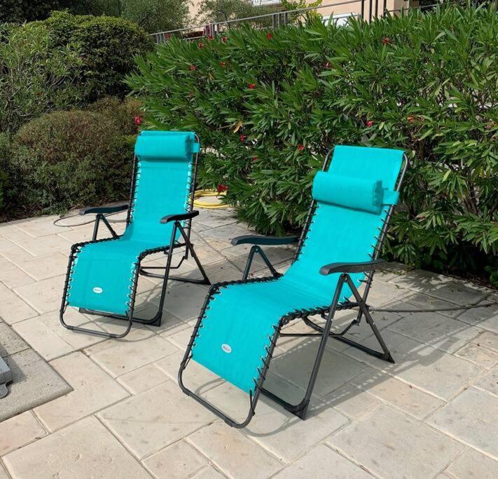 Studio En Rez-De-Jardin Arbore Avec Acces Piscine Et Clim Villeneuve-lès-Avignon Dış mekan fotoğraf